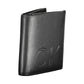 Sleek Black Leather Wallet with RFID Block