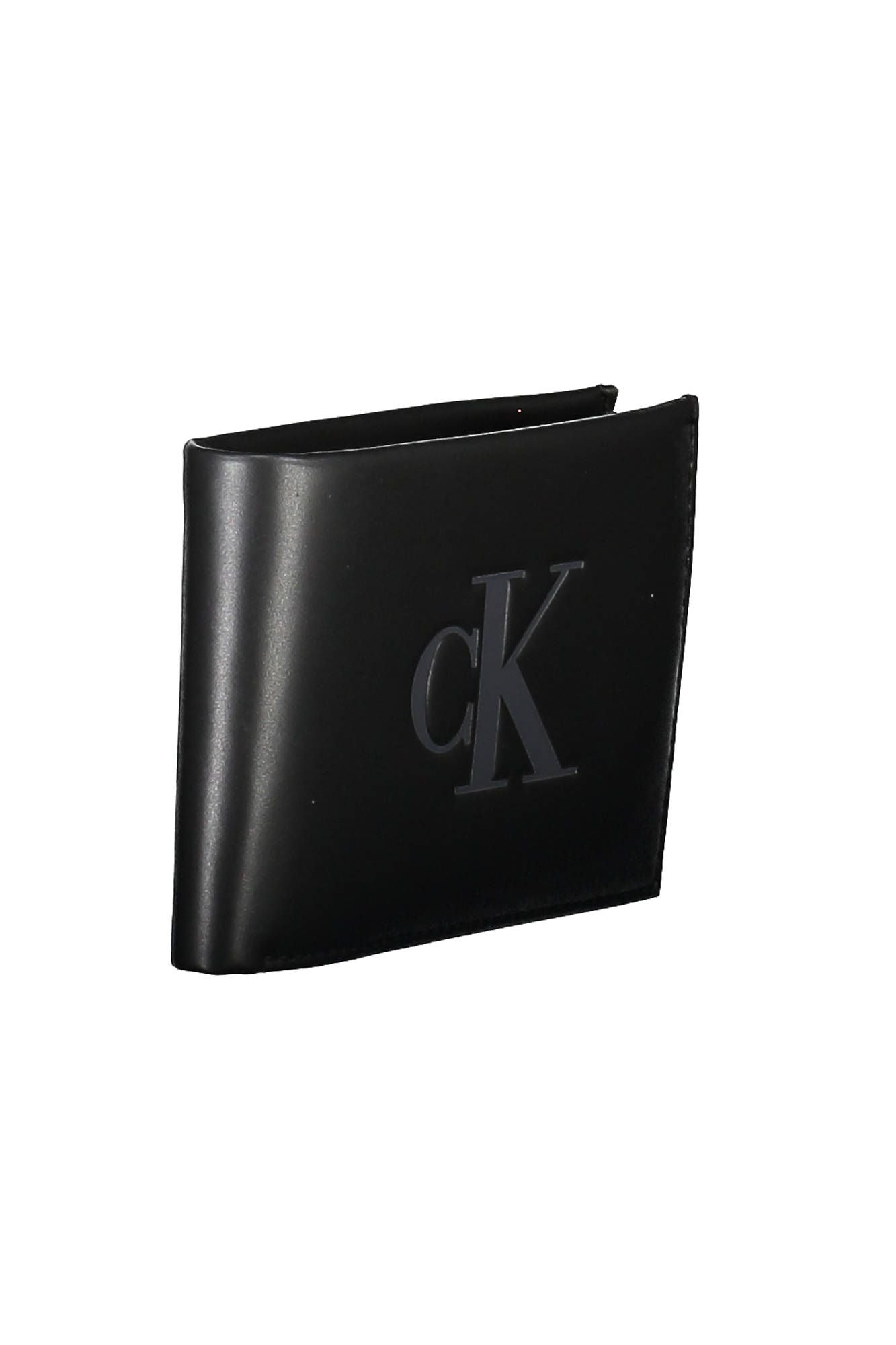 Elegant Black Leather Wallet with RFID Blocker