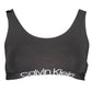 Sleek Cotton Sports Bra with Crossed Straps