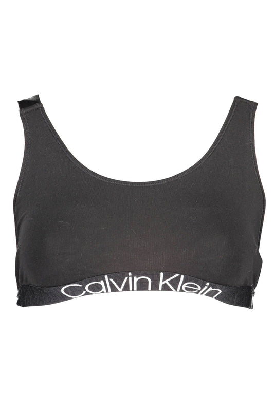 Sleek Cotton Sports Bra with Crossed Straps