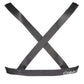 Sleek Cotton Sports Bra with Crossed Straps
