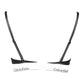 Chic Black Cotton Triangle Bra