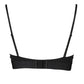 Sleek Cotton Triangle Bra with Logo