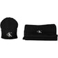 Sophisticated Wool Blend Scarf and Cap Set