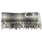 Elegant Contrasting Logo Scarf