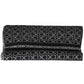 Chic Black Wool-Blend Scarf with Logo Detail