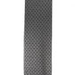 Sleek Black Wool Scarf with Contrast Detail