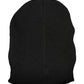 Elegant Black Scarf and Cap Duo Set