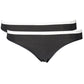 Sleek Dual-Pack Contrast Waistband Briefs