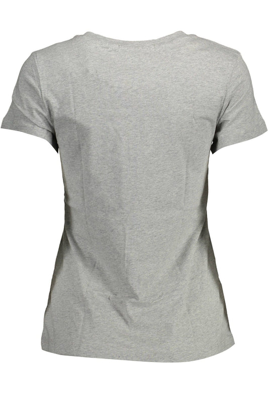 Chic Gray Organic Cotton Tee