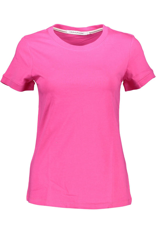 Chic Pink Organic Cotton Tee