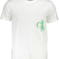 Chic Short Sleeve Logo Tee with Contrasting Details
