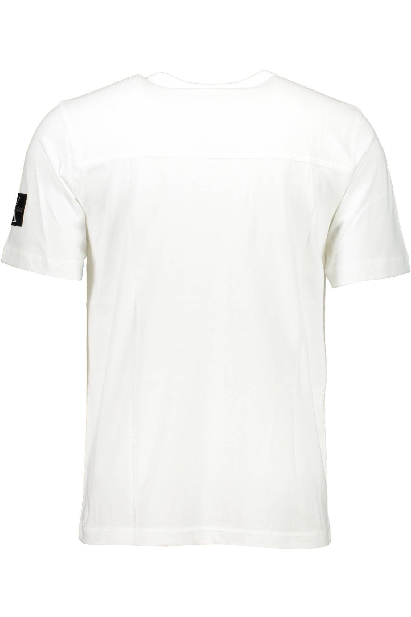 Eco-Conscious White Tee with Signature Print