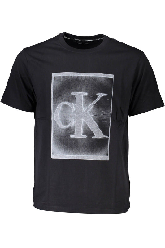 Sleek Cotton Tee with Signature Print