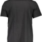 Sleek Minimalist Black Cotton Tee