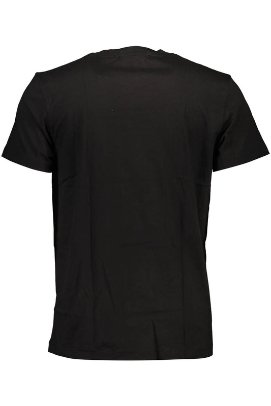 Sleek Printed Cotton Tee for Men