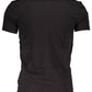 Sleek Cotton Logo Tee with Contrasting Accents