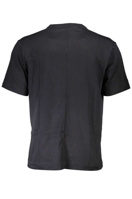 Trendy Black Cotton Tee