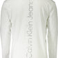 Elegant White Reflective Logo Tee