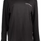Sleek Reflective Logo Long-Sleeve Tee