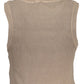 Chic Sleeveless Round Neck Top