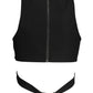 Sleek Sleeveless Designer Top with Back Zip Detail