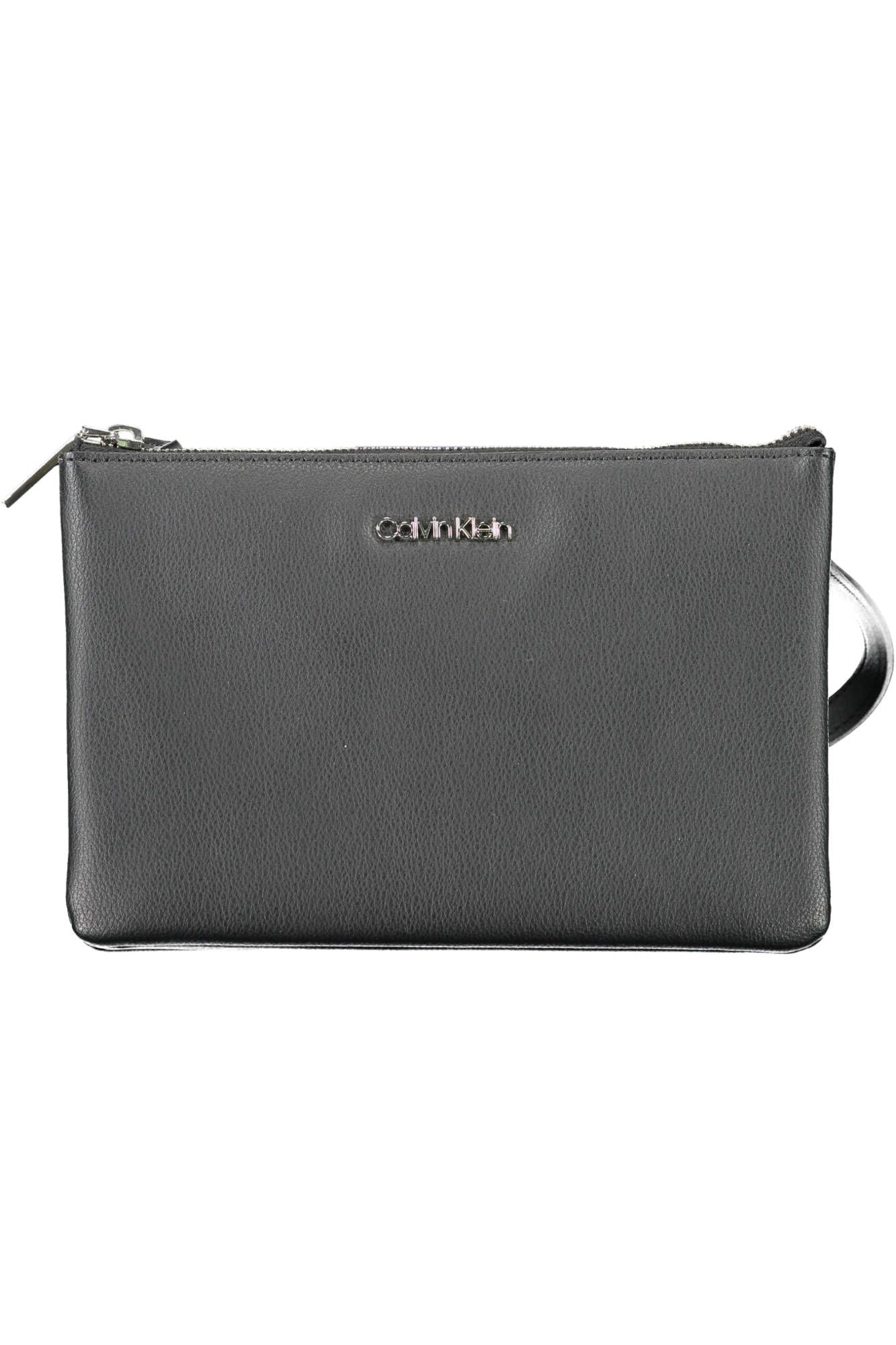 Elegant Black Shoulder Bag with Logo Detail