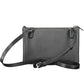 Elegant Black Shoulder Bag with Logo Detail