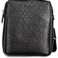 Elegant Black Shoulder Bag with Contrast Details
