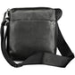 Chic Black Shoulder Bag with Logo Detail