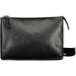 Elegant Black Shoulder Bag with Contrasting Details