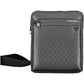 Sleek Black Recycled Shoulder Bag