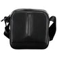 Sleek Black Shoulder Bag With Contrasting Accents