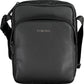 Elegant Black Shoulder Bag with Contrasting Details