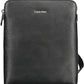 Elegant Black Shoulder Bag with Logo Detail