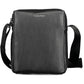 Sleek Black Eco-Conscious Shoulder Bag
