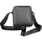 Elegant Black Shoulder Bag with Logo Detail