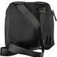 Sleek Black Recycled Polyester Shoulder Bag