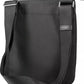 Sleek Black Shoulder Bag with Logo