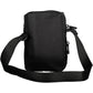 Sleek Black Nylon Shoulder Bag for Men