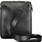 Elegant Black Shoulder Bag with Logo Detail