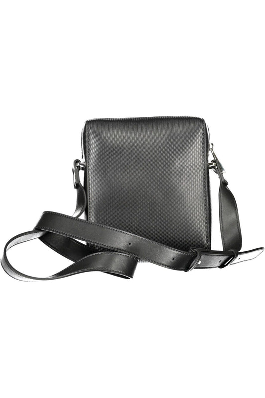 Elegant Black Shoulder Bag with Eco Edge