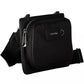 Sleek Black Recycled Shoulder Bag