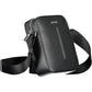 Elegant Black Shoulder Bag with Logo Detail