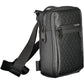 Elegant Black Shoulder Bag with Contrasting Details