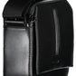 Sleek Black Shoulder Bag With Contrasting Accents