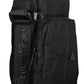 Sleek Black Nylon Shoulder Bag for Men