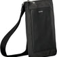 Sleek Contrast-Detail Shoulder Bag