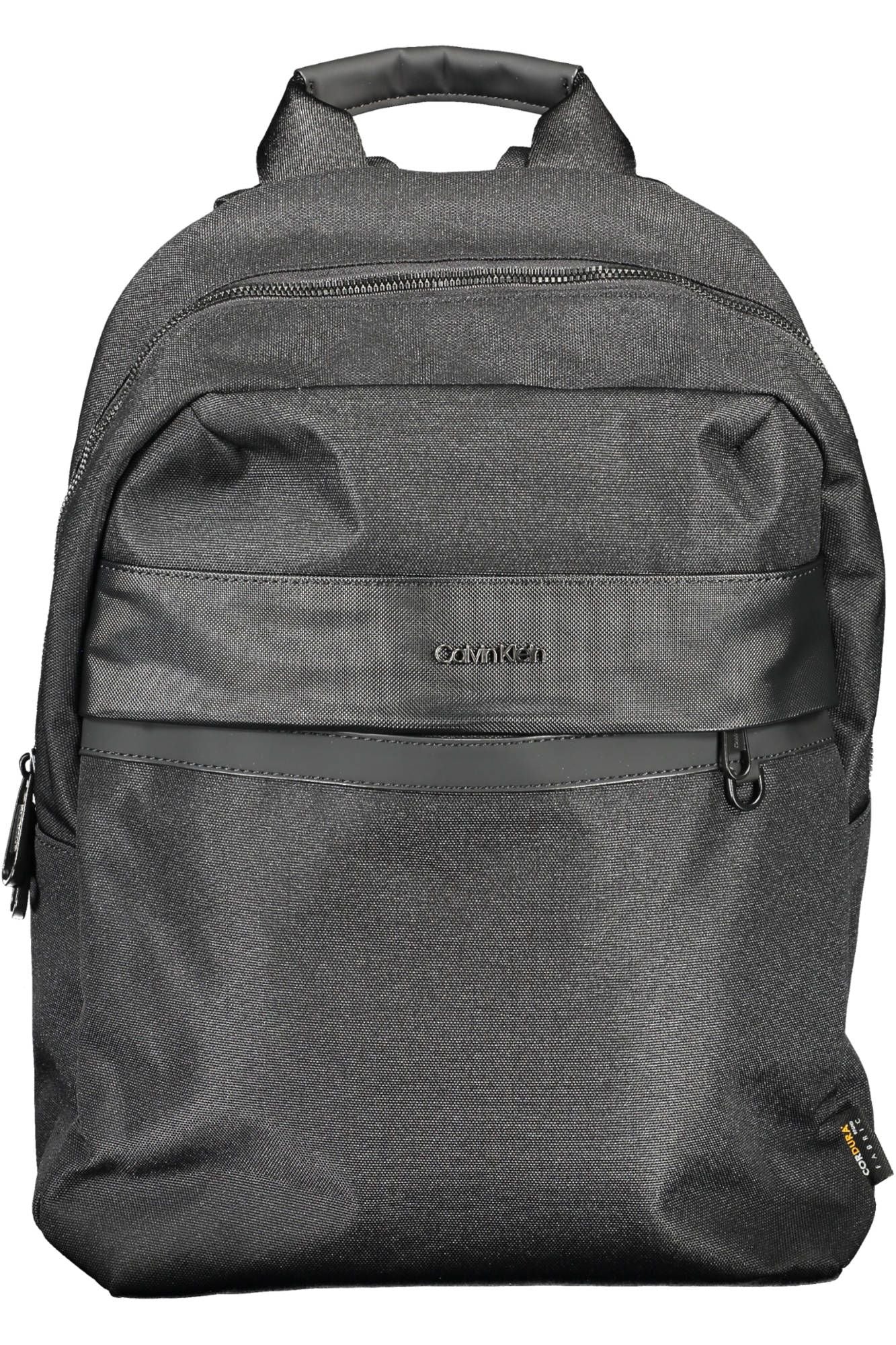 Sleek Recycled Polyester Backpack With Logo