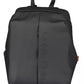 Eco-Sleek Black Backpack with Laptop Compartment